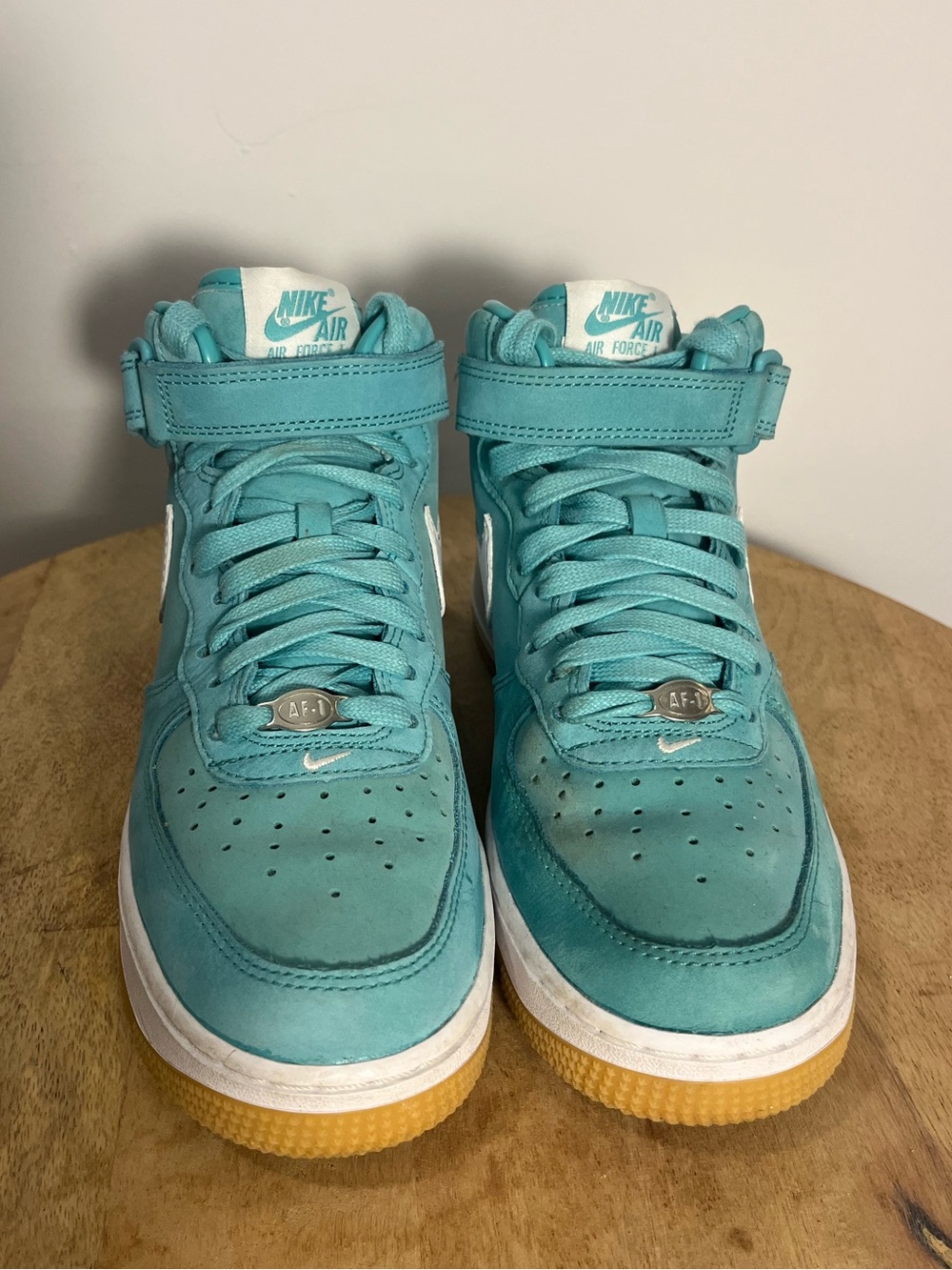 Nike Air Force 1 Mid “ Washed Teal” - 6 - Picture 2 of 15